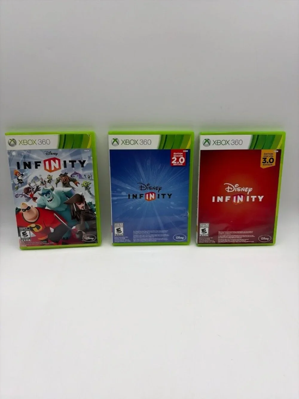 Disney Infinity Bundle 1.0 2.0 3.0 Xbox 360 Tested working